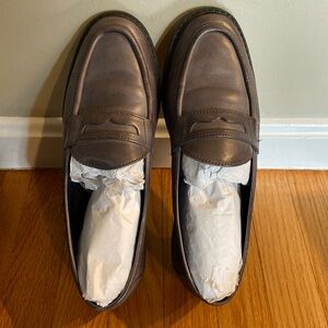 Cole Haan Pinch Campus Penny Loafer Size 11 Dark Gray